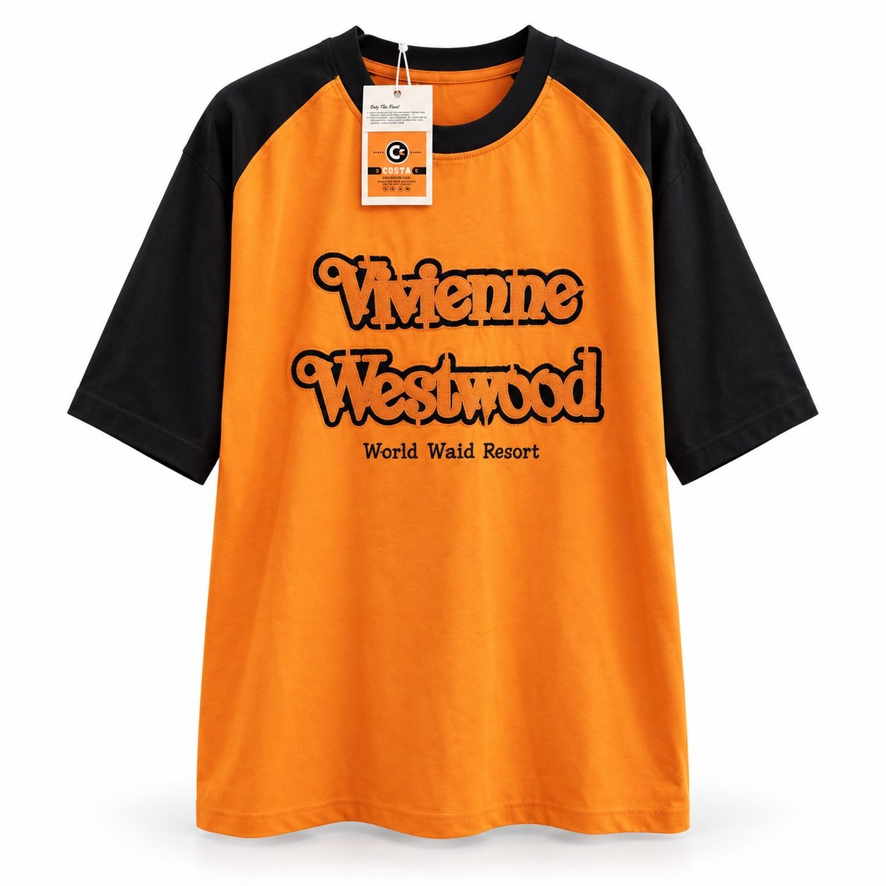 تيشيرت رجالي برتقالي وأسود – Westwood